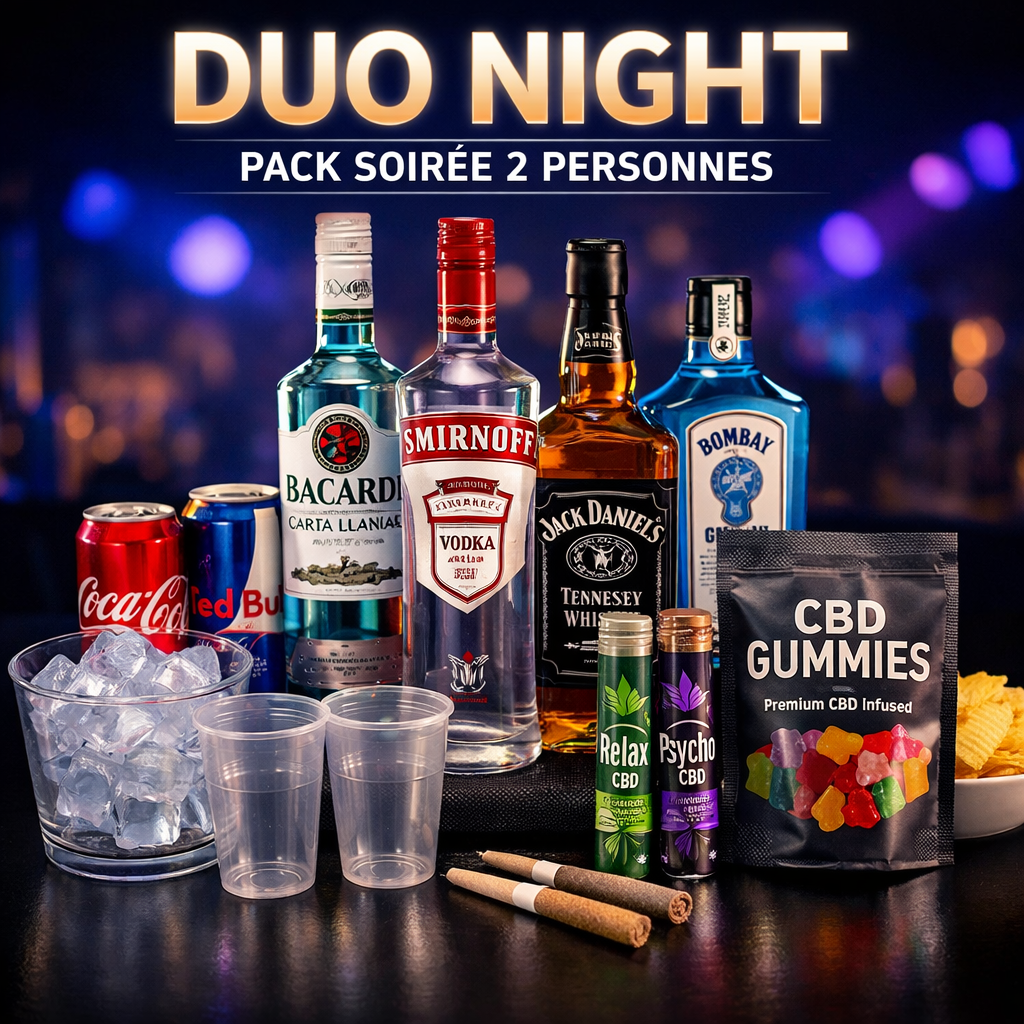 👉 DUO NIGHT — Pack soirée 2 personnes